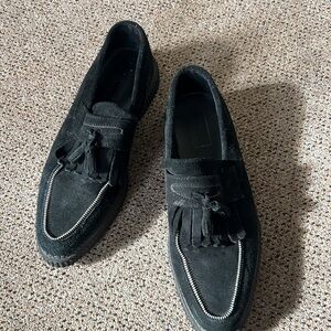 Men’s ASOS suede loafers